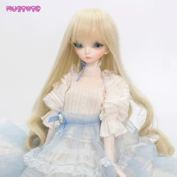 MUZIWIG Heat Resistant Fiber Long Body Wave Bob Khaki Wigs for 1/6 1/4 1/3 BJD Dolls
MUZIWIG Heat Resistant Fiber Long Body Wave Bob Khaki Wigs for 1/6 1/4 1/3 BJD Dolls