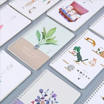 Korea creative stationery coil notebook A5 small fresh loose-leaf notebook 32k horizontal line homework
Korea creative stationery coil notebook A5 small fresh loose-leaf notebook 32k horizontal line homework
