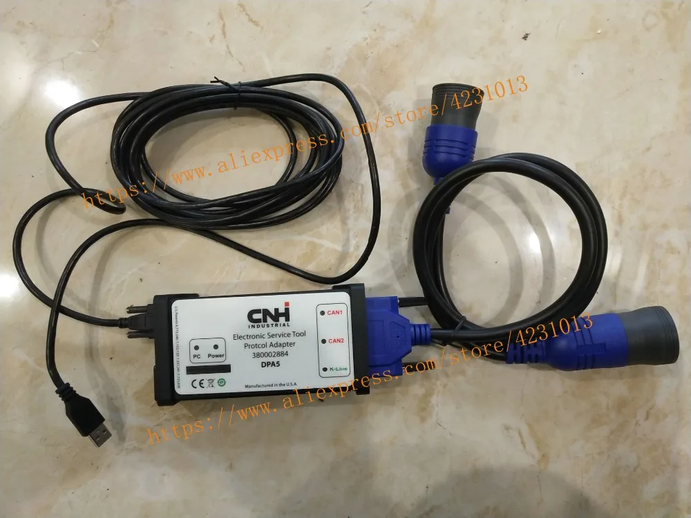 2019 New Holland Electronic Service Tools CNH EST ENGINEERING LEVEL 9.1 with White CNH DPA5 kit diagnostic tool
2019 New Holland Electronic Service Tools CNH EST ENGINEERING LEVEL 9.1 with White CNH DPA5 kit diagnostic tool