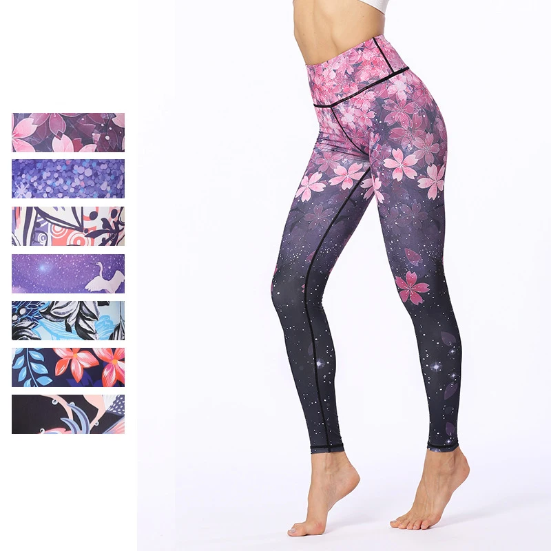 Printed Yoga Pants Women Energy Workout Gym Elastic Slim High Waist Leggings Push Up Sportwear Girl Fitness Running Tights
Printed Yoga Pants Women Energy Workout Gym Elastic Slim High Waist Leggings Push Up Sportwear Girl Fitness Running Tights