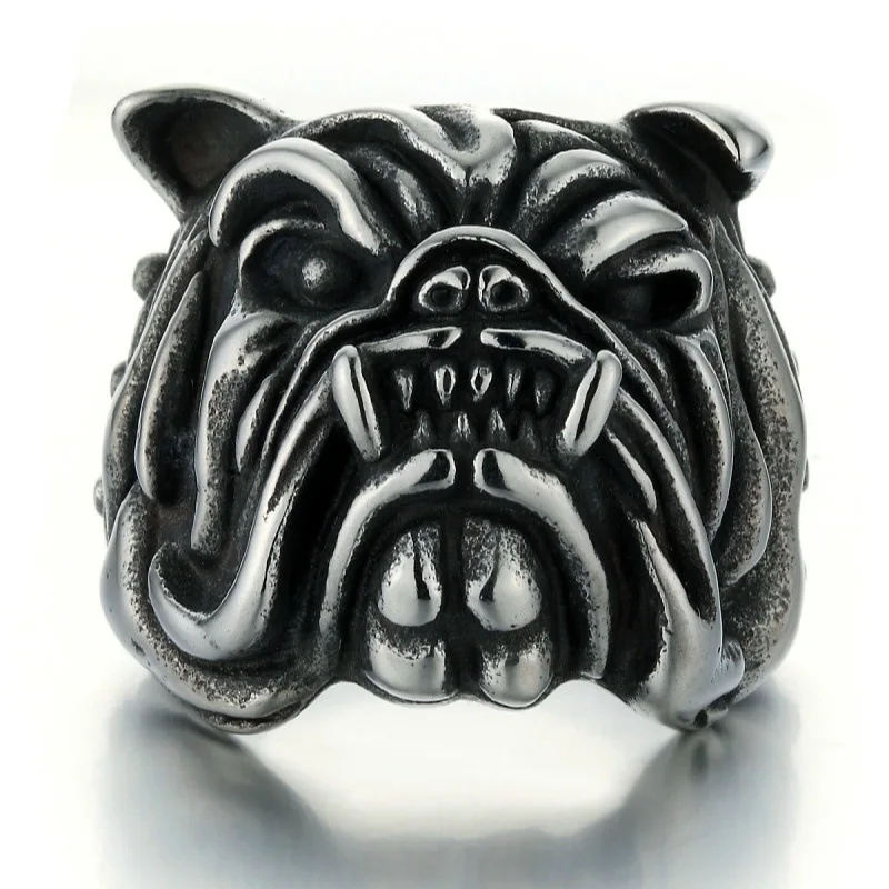 Fashion personality French Bulldog Ring Star For Men Unique Biker Punk Rings Animal Jewelry New Year Gift
Fashion personality French Bulldog Ring Star For Men Unique Biker Punk Rings Animal Jewelry New Year Gift