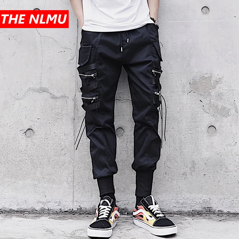 Mens Multi-pocket Elastic Waist Harem Pant Men Streetwear Punk Hip Hop Casual Ribbons Trousers Joggers Male Black Pants GW175
Mens Multi-pocket Elastic Waist Harem Pant Men Streetwear Punk Hip Hop Casual Ribbons Trousers Joggers Male Black Pants GW175