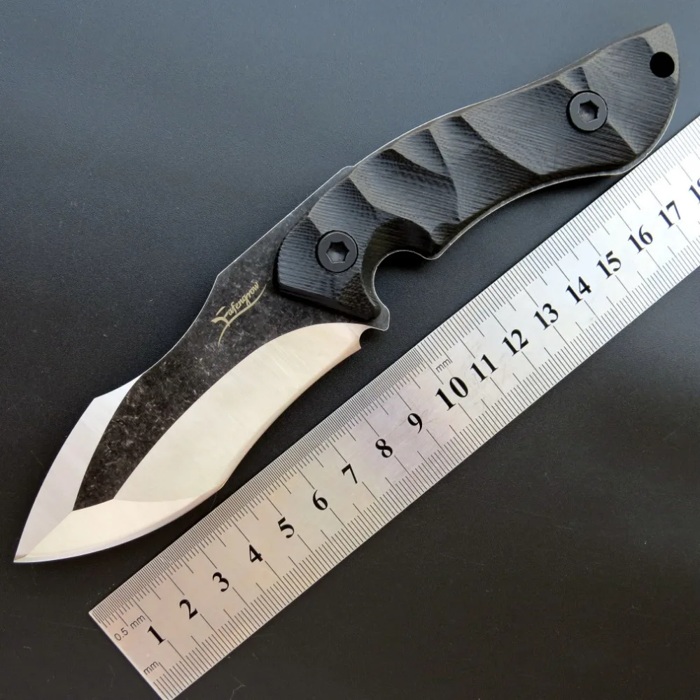 Eafengrow EF106 Fixed Blade Knife 440C Blade+G10 Handle Hunting Knife Survival Tactical Knife EDC Tool Chicken Fruit Knife
Eafengrow EF106 Fixed Blade Knife 440C Blade+G10 Handle Hunting Knife Survival Tactical Knife EDC Tool Chicken Fruit Knife