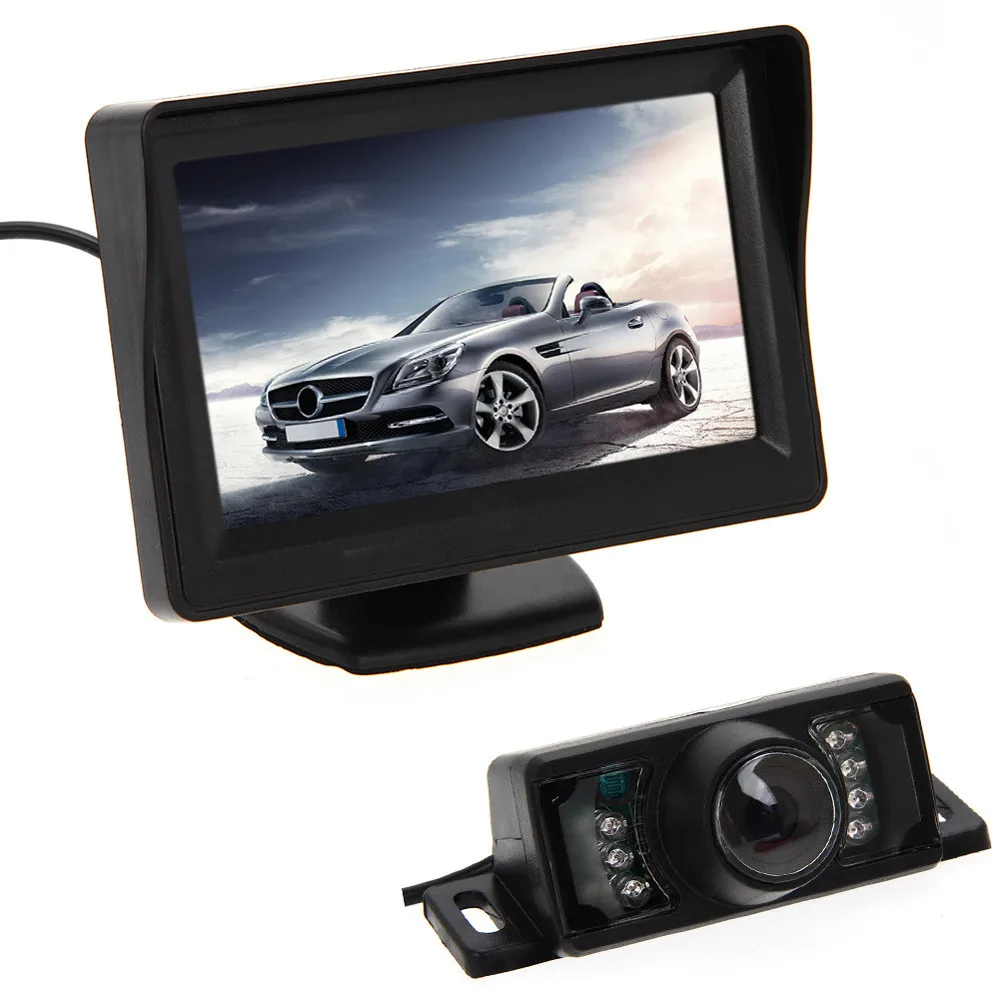 Monitor for Rear View Camera 4.3 TFT LCD Monitor Car Backup Camera RearView System Kit Night Vision car monitor car camera New
Monitor for Rear View Camera 4.3 TFT LCD Monitor Car Backup Camera RearView System Kit Night Vision car monitor car camera New