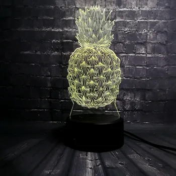 Fruit Pineapple 3D LED Night light Flash USB Bulb Figure Bedroom Sleep Light 7 Color USB Base Boy Kids Christmas Gift Toys
Fruit Pineapple 3D LED Night light Flash USB Bulb Figure Bedroom Sleep Light 7 Color USB Base Boy Kids Christmas Gift Toys