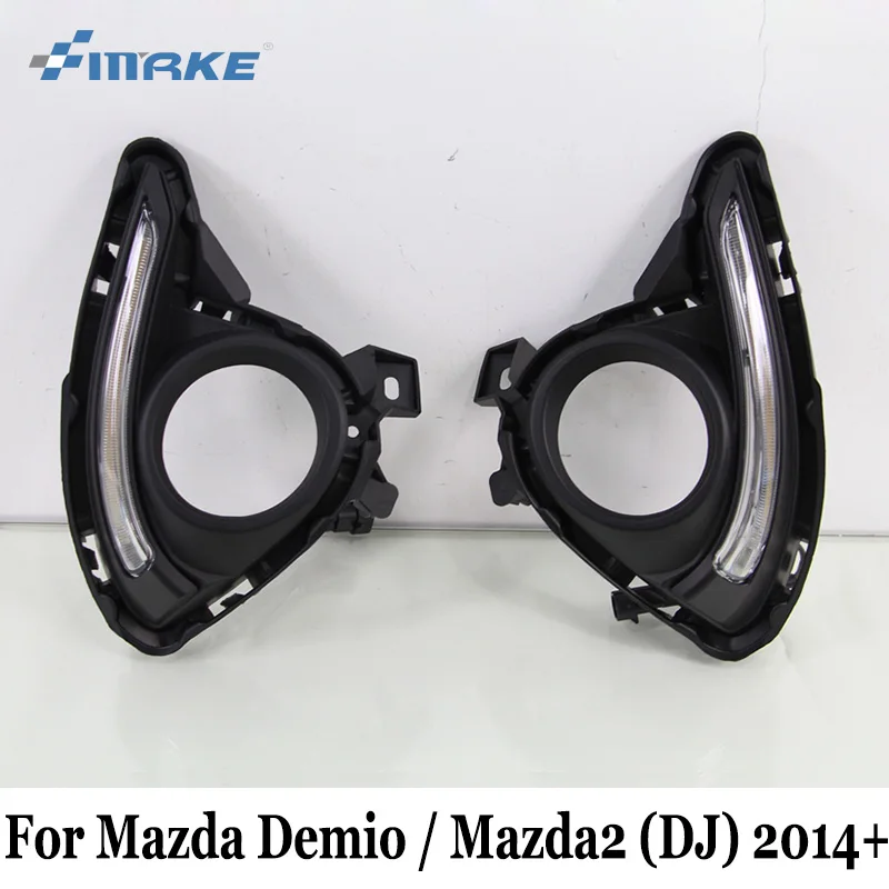 SMRKE DRL For Mazda Demio 2 Mazda2 DJ 2014~Present / Car Daytime Running Lights With Fog Lamp Frame / Car Styling Free Shipping
SMRKE DRL For Mazda Demio 2 Mazda2 DJ 2014~Present / Car Daytime Running Lights With Fog Lamp Frame / Car Styling Free Shipping