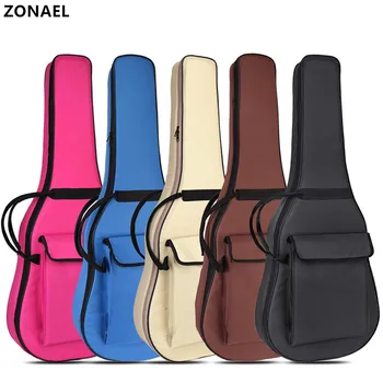 ZONAEL 40 / 41 Inch Guitar Gig Bag Waterproof Guitar Bag Pad Cotton Thickening Backpack Double Straps Soft Case Guitar Parts
ZONAEL 40 / 41 Inch Guitar Gig Bag Waterproof Guitar Bag Pad Cotton Thickening Backpack Double Straps Soft Case Guitar Parts