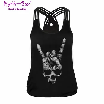Women Sport Vest Skull 3D Print Yoga Shirt Femme Running Shirt Training Fitness T-shirt Cross Strip Tank Tops Workout Gym Blouse
Women Sport Vest Skull 3D Print Yoga Shirt Femme Running Shirt Training Fitness T-shirt Cross Strip Tank Tops Workout Gym Blouse