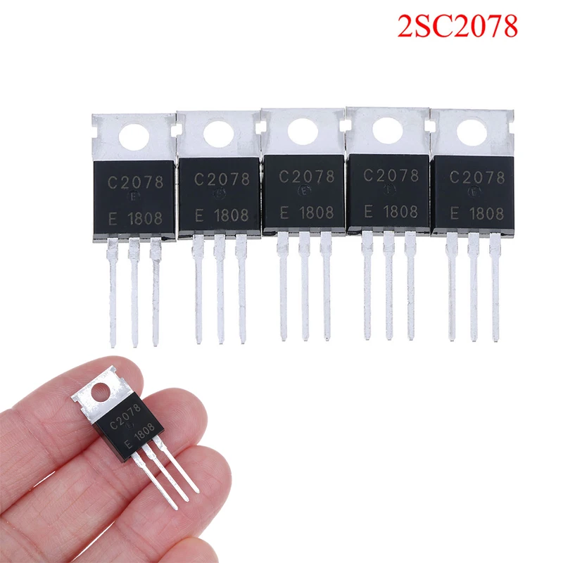 5 Pcs/lot RF/VHF/UHF Transistor TO-220 C2078 Instrument Parts Accessories 2SC2078
5 Pcs/lot RF/VHF/UHF Transistor TO-220 C2078 Instrument Parts Accessories 2SC2078