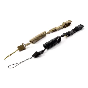 Emersongear Elastic Pistol Lanyard Sling Safe Carrying Spring Belt Loop Black /Tan EM8269
Emersongear Elastic Pistol Lanyard Sling Safe Carrying Spring Belt Loop Black /Tan EM8269