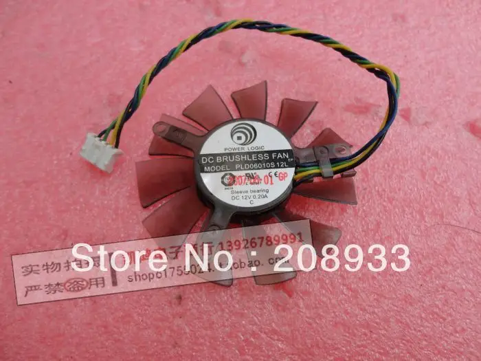 For PLD06010S12L hole spacing 3.2 * 3.9 * 4.3cm diameter 5.5cm graphics card fan +cooling fan
For PLD06010S12L hole spacing 3.2 * 3.9 * 4.3cm diameter 5.5cm graphics card fan +cooling fan
