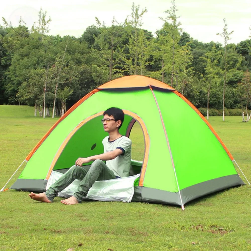 Outdoor Lazy Tents Portable 3-4 Person Automatic Tent Fast Folding Waterproof Anti-UV Hand Throwing Tent Beach Camping Tent
Outdoor Lazy Tents Portable 3-4 Person Automatic Tent Fast Folding Waterproof Anti-UV Hand Throwing Tent Beach Camping Tent