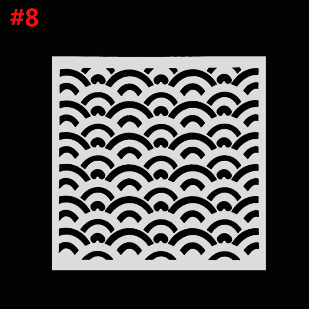 Layering Stencils for Walls Painting Scrapbooking Stamp Photo Album Decor Embossing Paper Cards DIY Crafts#8
Layering Stencils for Walls Painting Scrapbooking Stamp Photo Album Decor Embossing Paper Cards DIY Crafts#8