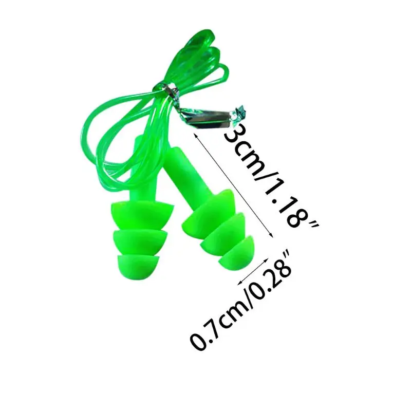 5 Pairs Soft Silicone Cord Swimming Ear Plugs Comfortable Waterproof Noise Cancelling Reusable Hearing Protection Earbuds Surfin
5 Pairs Soft Silicone Cord Swimming Ear Plugs Comfortable Waterproof Noise Cancelling Reusable Hearing Protection Earbuds Surfin