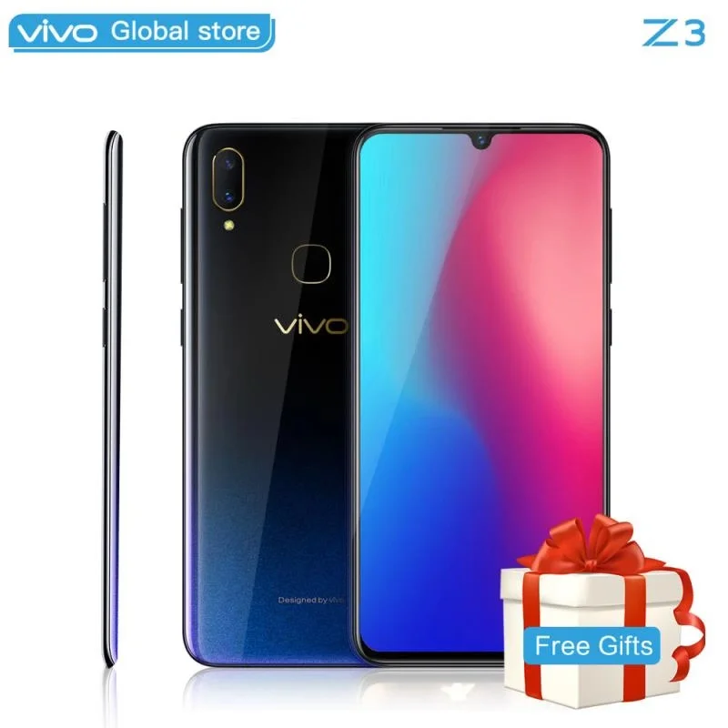Mobile Phone celular vivo Z3 Snapdragon 670/710AIE 16MP Front camera LTE Android 8.1 4G/6G+64G/128G 6.3" Screen SmartPhone 
Mobile Phone celular vivo Z3 Snapdragon 670/710AIE 16MP Front camera LTE Android 8.1 4G/6G+64G/128G 6.3" Screen SmartPhone