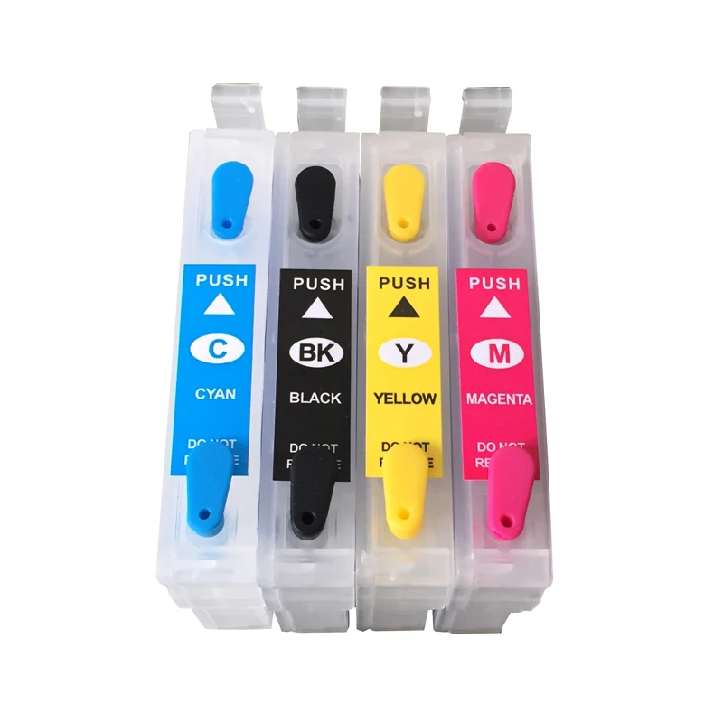 4 pcs T2001-T2004 T200XL1 Refillable Ink Cartridge For Epson XP200 XP300 XP400 XP310 WF-2520 WF-2530 Printer With Chips
4 pcs T2001-T2004 T200XL1 Refillable Ink Cartridge For Epson XP200 XP300 XP400 XP310 WF-2520 WF-2530 Printer With Chips