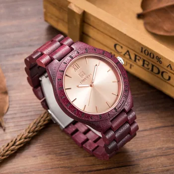 2019 Top Brand Vintage Purple Wood Waches Men Watch With Ebony Bamboo Wood Face With Natural Sandal Wood Strap Japanese movement
2019 Top Brand Vintage Purple Wood Waches Men Watch With Ebony Bamboo Wood Face With Natural Sandal Wood Strap Japanese movement