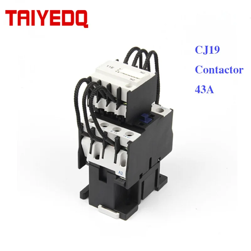 CJ19-43A Switch-over Capacitor Contactor, changeover capacitor AC magnetic Contactor AC220V/380V
CJ19-43A Switch-over Capacitor Contactor, changeover capacitor AC magnetic Contactor AC220V/380V