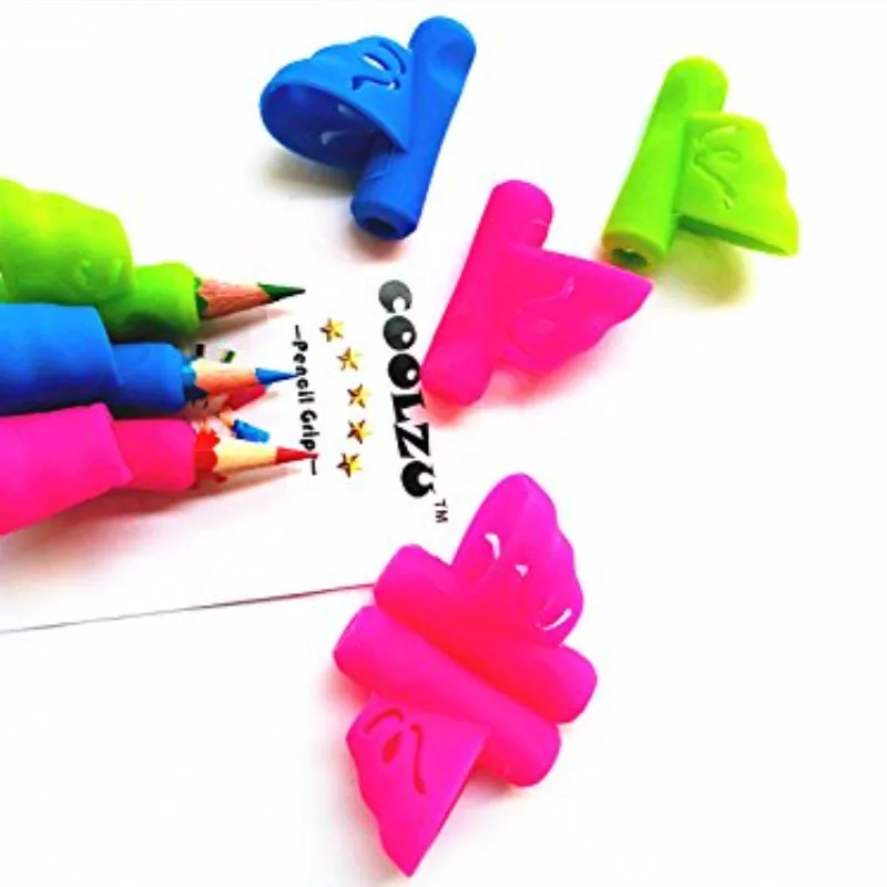 COOLZU Original Pencil Grips Writing Aid Correct Handwriting Grip for kit and Kindergarten Child Teaching (8 Grips)
COOLZU Original Pencil Grips Writing Aid Correct Handwriting Grip for kit and Kindergarten Child Teaching (8 Grips)