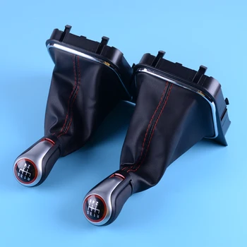 DWCX 5/6 Speed PU Gear Shift Knob With Boot Cover Car Accessories Fit for VW Volkswagen Golf 6 MK5 MK6
DWCX 5/6 Speed PU Gear Shift Knob With Boot Cover Car Accessories Fit for VW Volkswagen Golf 6 MK5 MK6