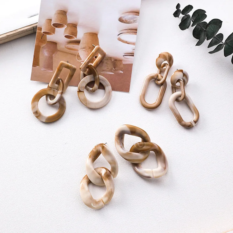 Norecorn Vintage Irrgular Texture Acrylic Geometric Loop Chain Statement Earrings For Women Ladies Chic Party Drop Earrings
Norecorn Vintage Irrgular Texture Acrylic Geometric Loop Chain Statement Earrings For Women Ladies Chic Party Drop Earrings