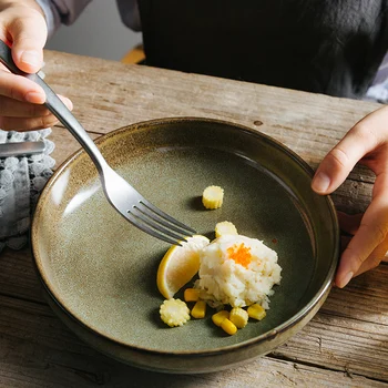NIMITIME Nordic Style Ceramic Soup Plate Ceramic Western Dish Large Salad Deep Dish Household tableware Round Dinner Plate
NIMITIME Nordic Style Ceramic Soup Plate Ceramic Western Dish Large Salad Deep Dish Household tableware Round Dinner Plate