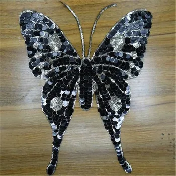 Clothing Women Shirt Top Diy Large Patch Butterfly Black Sequins deal with it T-shirt girls Patches for clothes Animal Stickers
Clothing Women Shirt Top Diy Large Patch Butterfly Black Sequins deal with it T-shirt girls Patches for clothes Animal Stickers