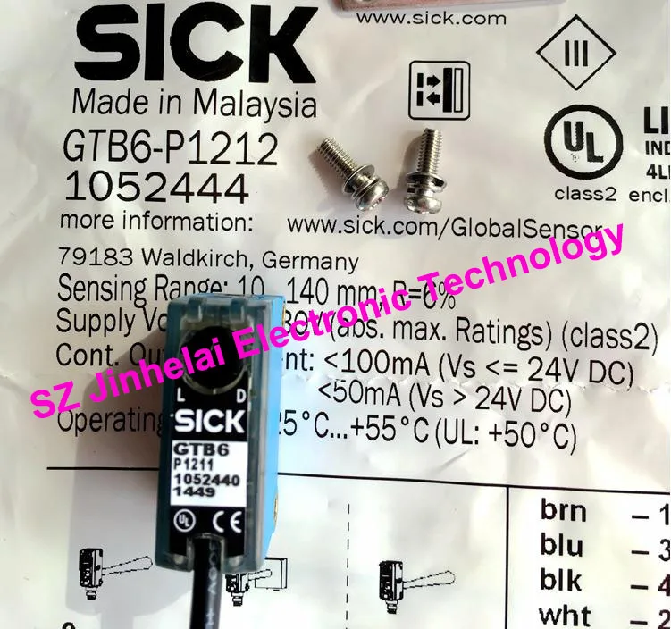 1 PCS NEW IN BOX SICK photoelectric sensor GTB6-P1211 