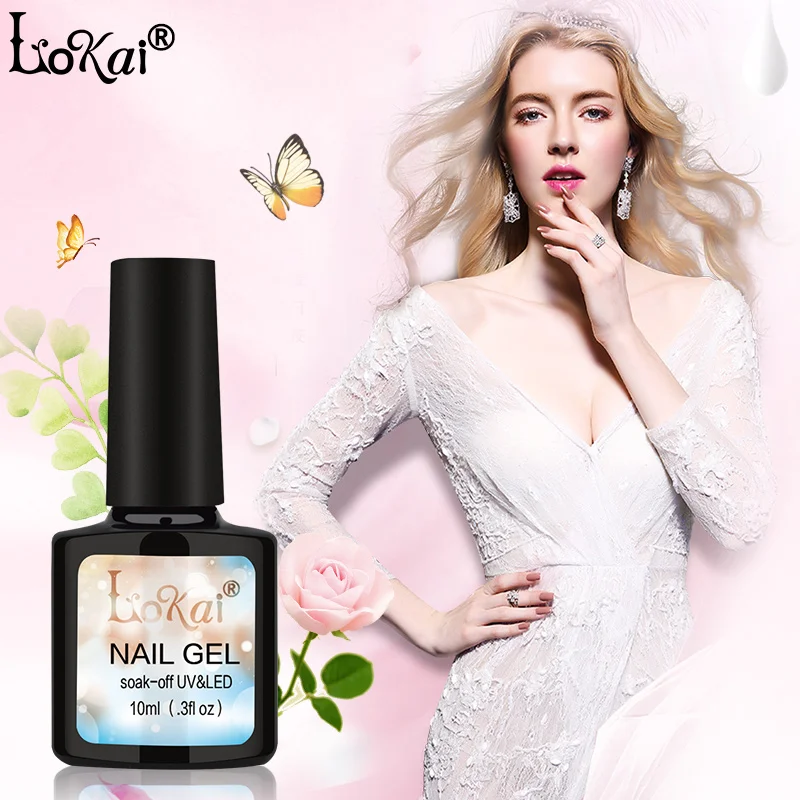 Lokai 10ml Nail Gel Polish 90 Colors UV Nail Gel Long Lasting Lak Color Glue need Led Lamp Soak Off UV Gel Nail Varnishes 61-90
Lokai 10ml Nail Gel Polish 90 Colors UV Nail Gel Long Lasting Lak Color Glue need Led Lamp Soak Off UV Gel Nail Varnishes 61-90