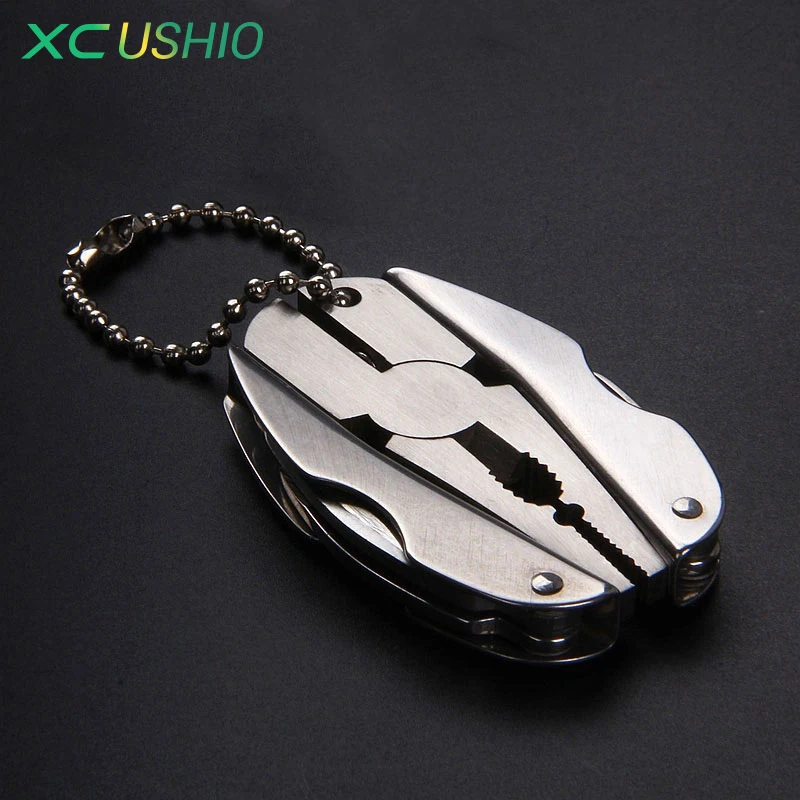Portable Multifunction Folding Plier,Stainless Steel Foldaway Knife Keychain Screwdriver,Camping Survival EDC Tools Travel Kits
Portable Multifunction Folding Plier,Stainless Steel Foldaway Knife Keychain Screwdriver,Camping Survival EDC Tools Travel Kits