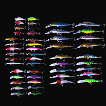 HENGJIA 48pcs/lot Fishing Lures Set Kit Mixed Wobbler Fishing Tackle
HENGJIA 48pcs/lot Fishing Lures Set Kit Mixed Wobbler Fishing Tackle