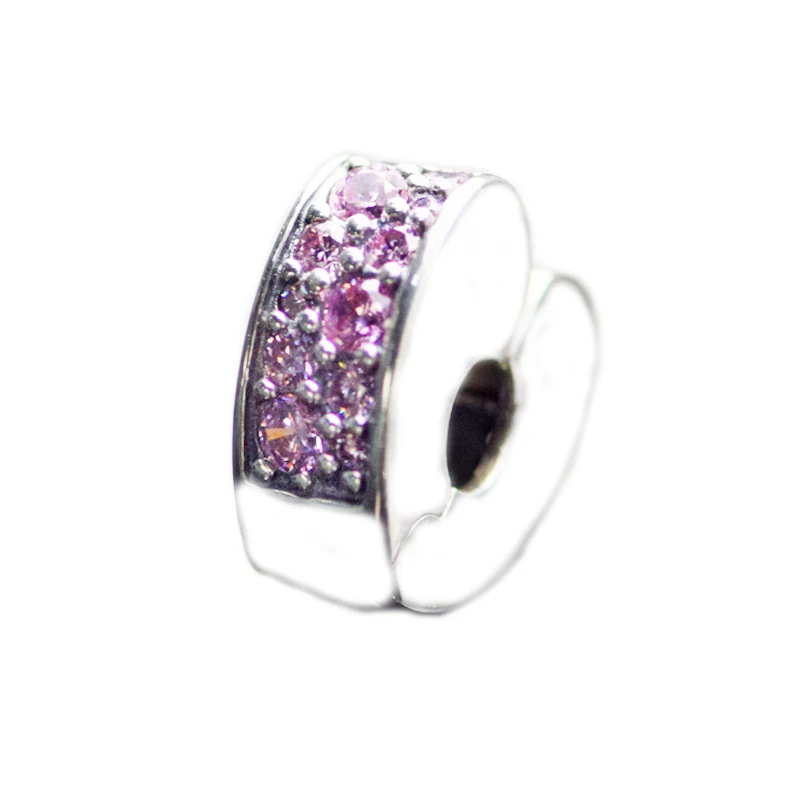 Beads for Woman Pink Arcs of Love Clip Charm Fits European Snake Chain Bracelets 925 sterling silver Jewelry Charms
Beads for Woman Pink Arcs of Love Clip Charm Fits European Snake Chain Bracelets 925 sterling silver Jewelry Charms