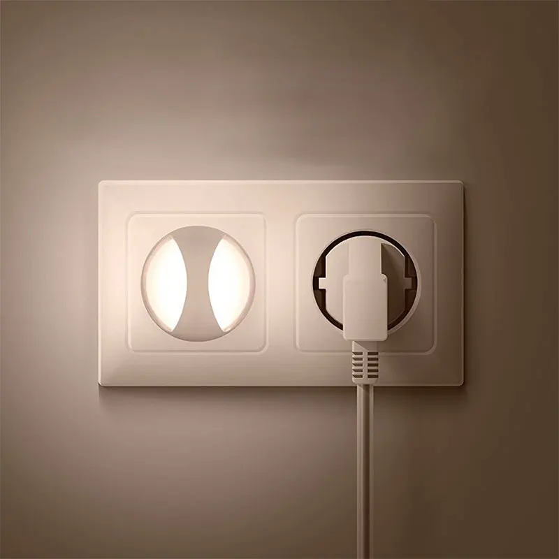 Smart Light Sensor Control LED Night Light DC 5V Living Room Bedroom Night Lamp Plug-in Wall Lamp EU/US Plug Socket Lamp
Smart Light Sensor Control LED Night Light DC 5V Living Room Bedroom Night Lamp Plug-in Wall Lamp EU/US Plug Socket Lamp