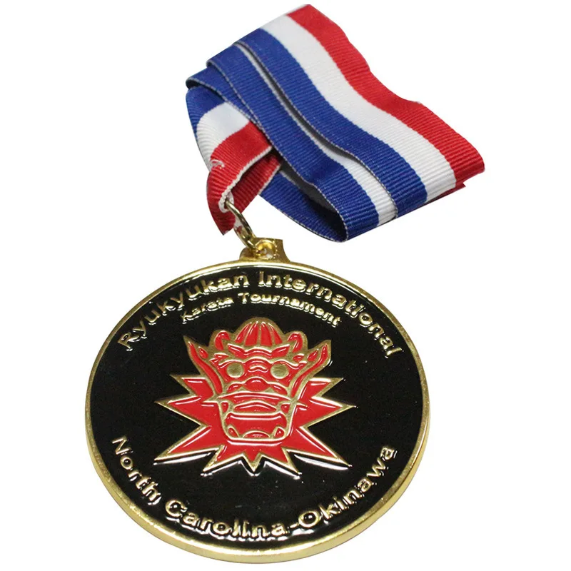 Stylish and original electroplated black nickel paint medallion new 3D challenge medal
Stylish and original electroplated black nickel paint medallion new 3D challenge medal