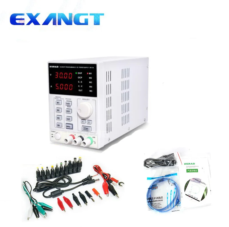 KA3005P Precision Laboratory Adjustable Digital Programmable DC Power Supply 30V 5A USB RS232 Interface Connect Computer
KA3005P Precision Laboratory Adjustable Digital Programmable DC Power Supply 30V 5A USB RS232 Interface Connect Computer