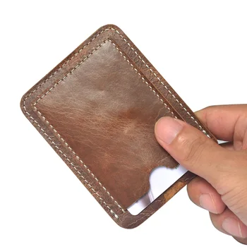 New Card Holder Brand Design Coin Wallet Genuine Leather Vintage Credit Cards Organizer Small Thin Men Mini Card Bag
New Card Holder Brand Design Coin Wallet Genuine Leather Vintage Credit Cards Organizer Small Thin Men Mini Card Bag