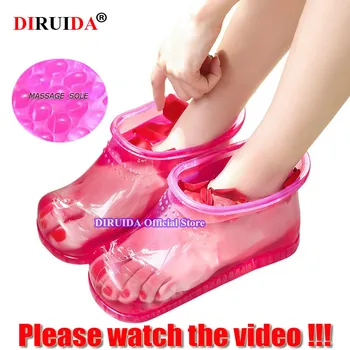 1 Pair Foot Bath Massage Boot Household Relaxation Slipper Shoes Feet Care Hot Compress Foot Soak Theorapy Massage Acupoint
1 Pair Foot Bath Massage Boot Household Relaxation Slipper Shoes Feet Care Hot Compress Foot Soak Theorapy Massage Acupoint