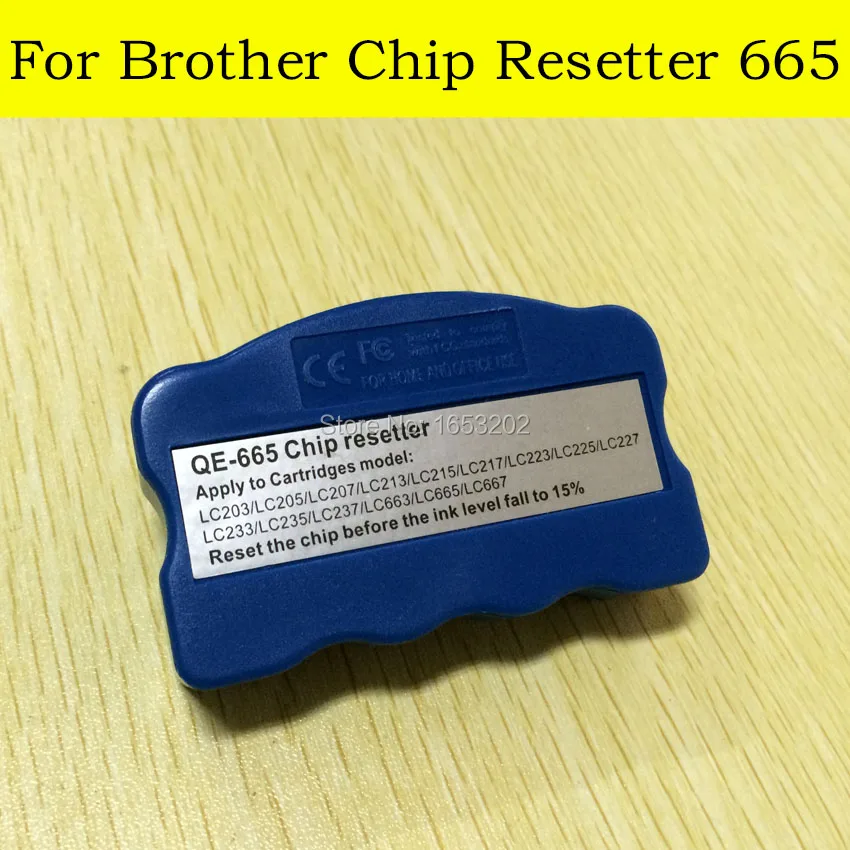 2 PC/Lot Chip Resetter For Brother LC203/LC205/LC207/LC209 Use For MFC-J4320DW/J4420DW/J4620DW/J5520DW/J5620DW/J5720DW Printer
2 PC/Lot Chip Resetter For Brother LC203/LC205/LC207/LC209 Use For MFC-J4320DW/J4420DW/J4620DW/J5520DW/J5620DW/J5720DW Printer
