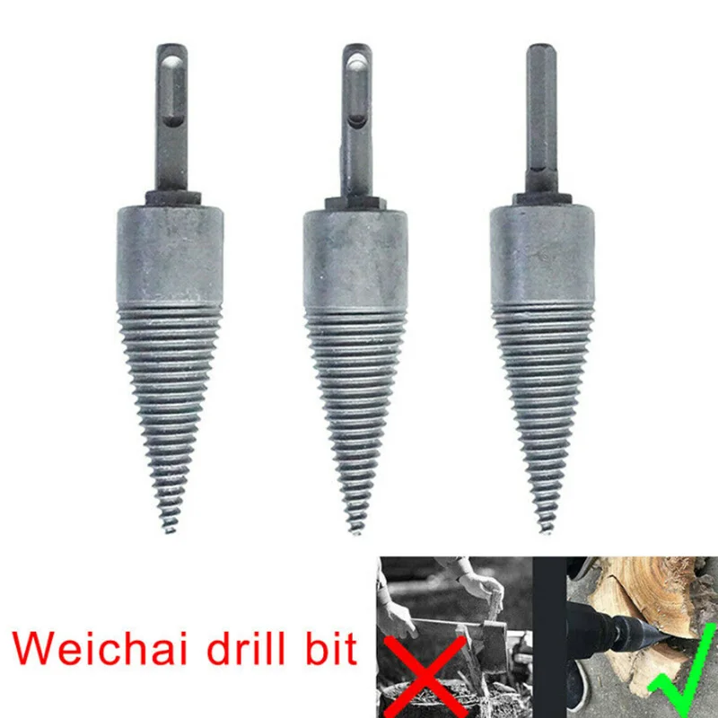 Durable Drill bit 38*145mm Head Tip Cone Kindling Firewood For hand-drill Carbon steel Log Splitter Screw
Durable Drill bit 38*145mm Head Tip Cone Kindling Firewood For hand-drill Carbon steel Log Splitter Screw