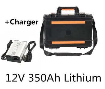 High power 12V 350Ah lithium ion battery with BMS for Caravans RV Golf trolley power supply solar energy storage+20A Charger
High power 12V 350Ah lithium ion battery with BMS for Caravans RV Golf trolley power supply solar energy storage+20A Charger