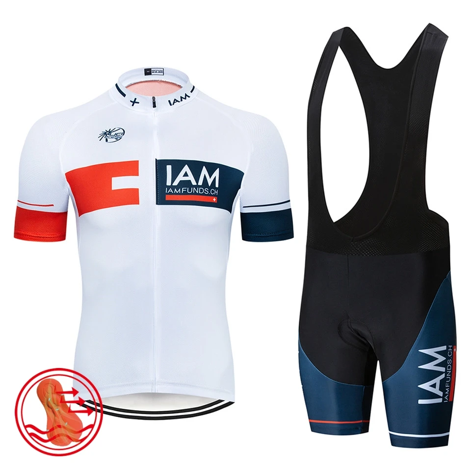 2019 IAM Pro Cycling Jersey Set Racing Bicycle Clothing Man Maillot Ropa Ciclismo MTB Bike Clothing Sportswear Cycling Set
2019 IAM Pro Cycling Jersey Set Racing Bicycle Clothing Man Maillot Ropa Ciclismo MTB Bike Clothing Sportswear Cycling Set