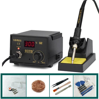 High quality 110V/220V 45W YIHUA 937D YIHUA 936 937D+ Constant Temperature Antistatic Soldering Station Solder Iron
High quality 110V/220V 45W YIHUA 937D YIHUA 936 937D+ Constant Temperature Antistatic Soldering Station Solder Iron