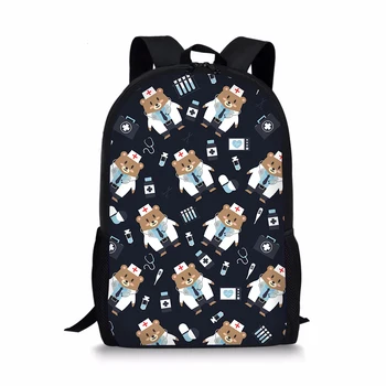 Nurse Bear Design Kids School Bag For Boys Preschool Student Bookbags Princess Toddler Girls Cartoon Back Pack Children Infantil
Nurse Bear Design Kids School Bag For Boys Preschool Student Bookbags Princess Toddler Girls Cartoon Back Pack Children Infantil