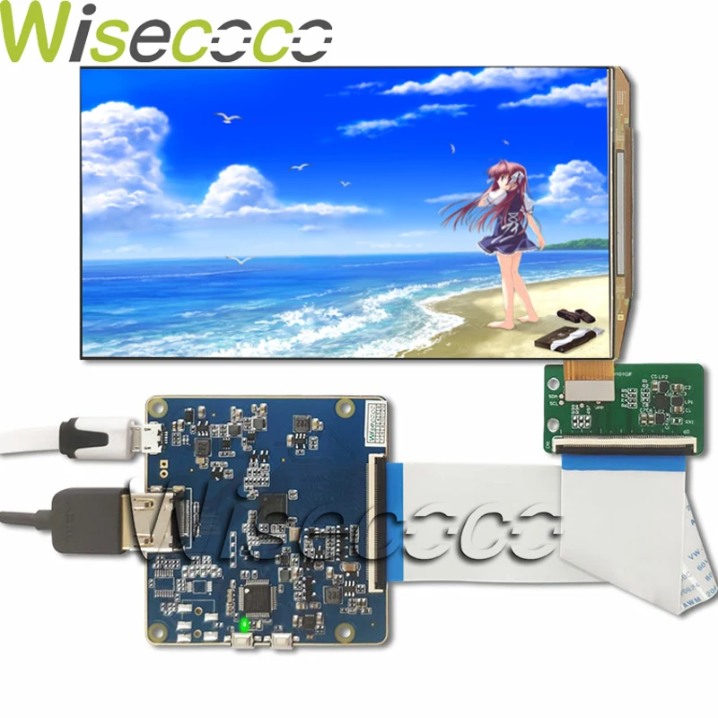 5.5 inch OLED 1080X1920 FHD AMOLED screen display with HDMI to MIPI driver board for DIY Project
5.5 inch OLED 1080X1920 FHD AMOLED screen display with HDMI to MIPI driver board for DIY Project