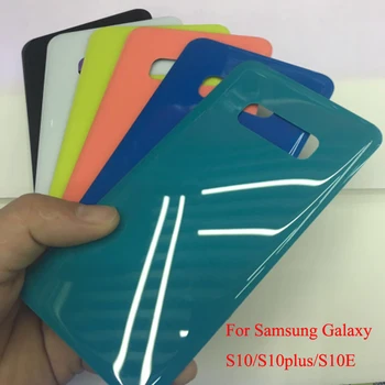 10pcs/lot Back Glass Replacement For Samsung Galaxy S10 6.1" /S10 Plus S10+ 6.4" / S10E Battery Cover Rear Door Housing Case
10pcs/lot Back Glass Replacement For Samsung Galaxy S10 6.1" /S10 Plus S10+ 6.4" / S10E Battery Cover Rear Door Housing Case