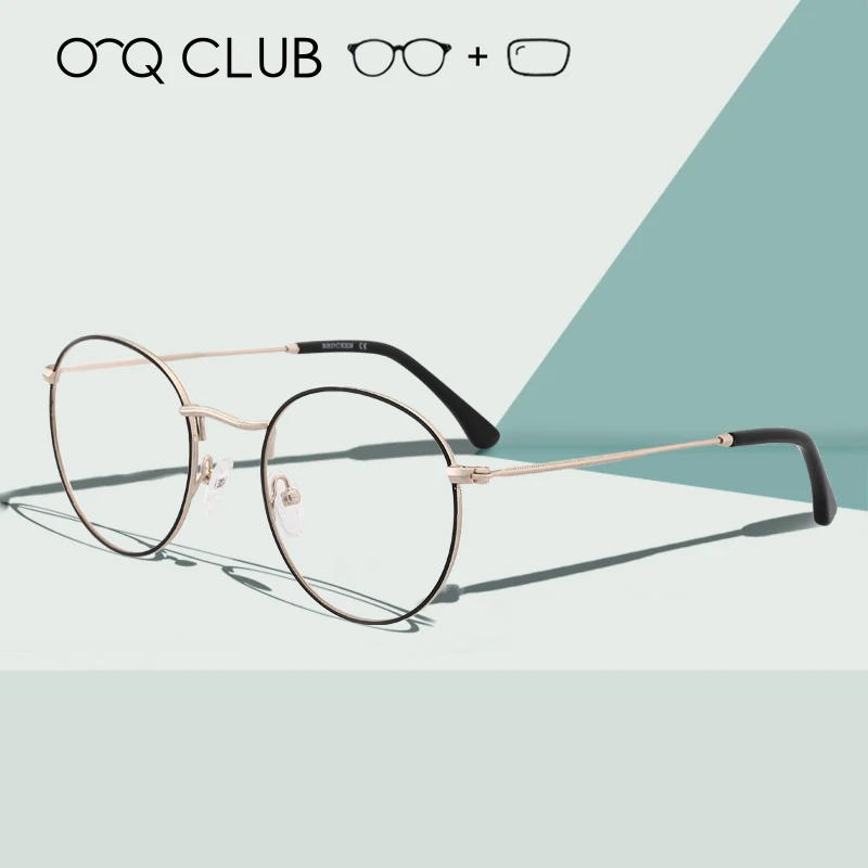 Alloy Glasses Frame Men Women Vintage Round Prescription Eyeglasses Retro Optical Frame Myopia Optical Frames
Alloy Glasses Frame Men Women Vintage Round Prescription Eyeglasses Retro Optical Frame Myopia Optical Frames
