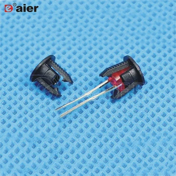 20PCS Plastic Black 3MM LED Holder Lamp Holders Buckle Type Buckle led Bezel Holder for 3mm Light-emitting Diode
20PCS Plastic Black 3MM LED Holder Lamp Holders Buckle Type Buckle led Bezel Holder for 3mm Light-emitting Diode