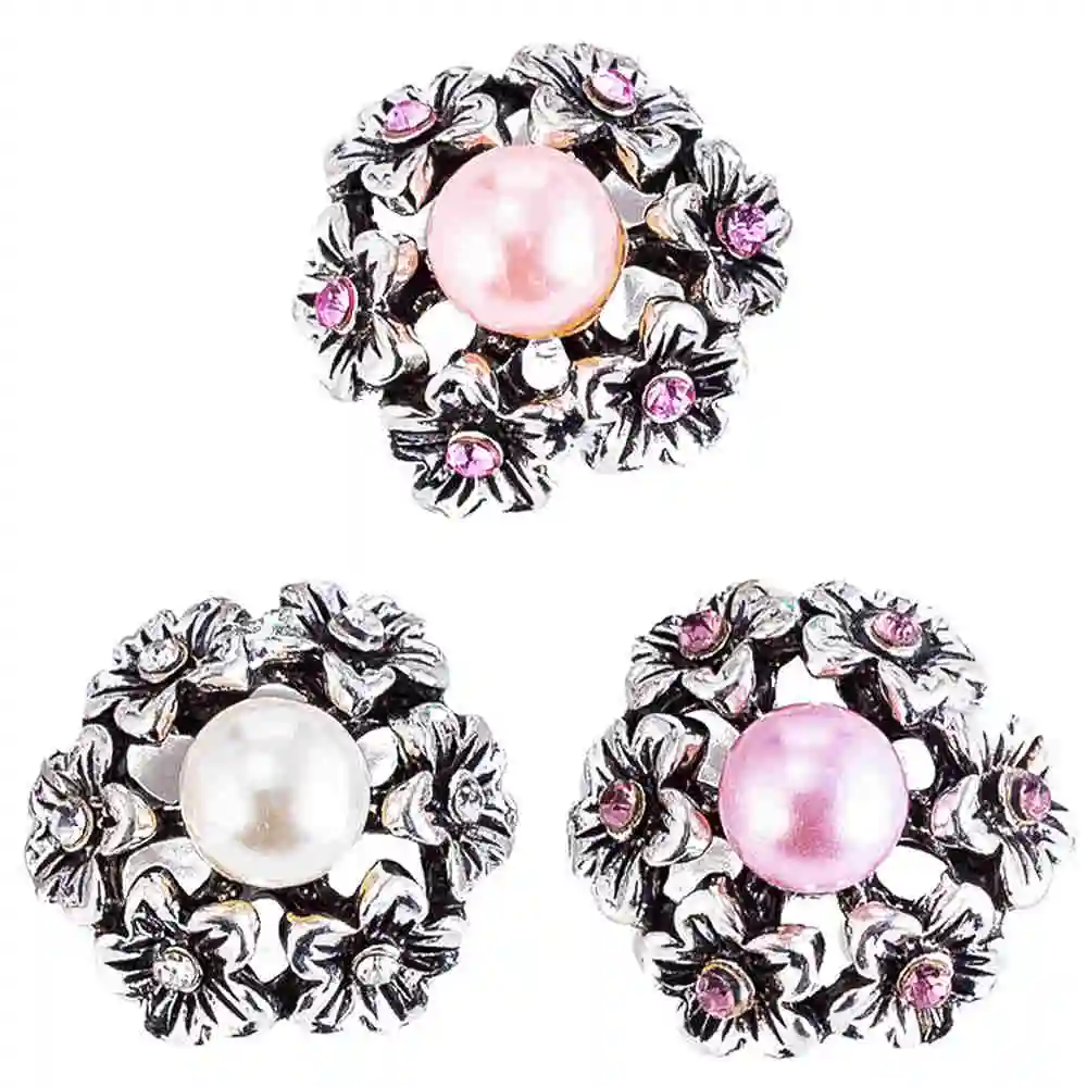 New Snap Button Jewelry resin pearl metal 18mm Snap Buttons fit Snap Bracelet Bangles Button Jewelry TZ9190
New Snap Button Jewelry resin pearl metal 18mm Snap Buttons fit Snap Bracelet Bangles Button Jewelry TZ9190