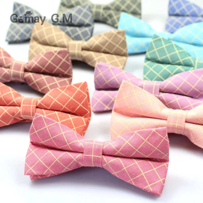 Mens Bowtie Fashion Casual Cotton Plaid Bow Tie Accessories England Style Neck Tie for Wedding Skinny Gravatas Suit Cravat
Mens Bowtie Fashion Casual Cotton Plaid Bow Tie Accessories England Style Neck Tie for Wedding Skinny Gravatas Suit Cravat