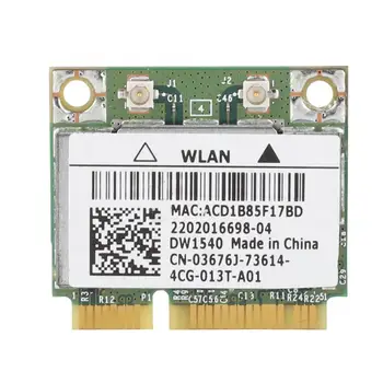 For Dell Broadcom BCM943228HM4L DW1540 Dual-Band Mini PCI-e Wifi Card 802.11 a/b/g/n
For Dell Broadcom BCM943228HM4L DW1540 Dual-Band Mini PCI-e Wifi Card 802.11 a/b/g/n